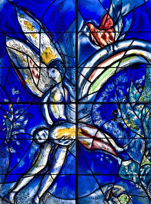 Glasmalereien von Marc Chagall 